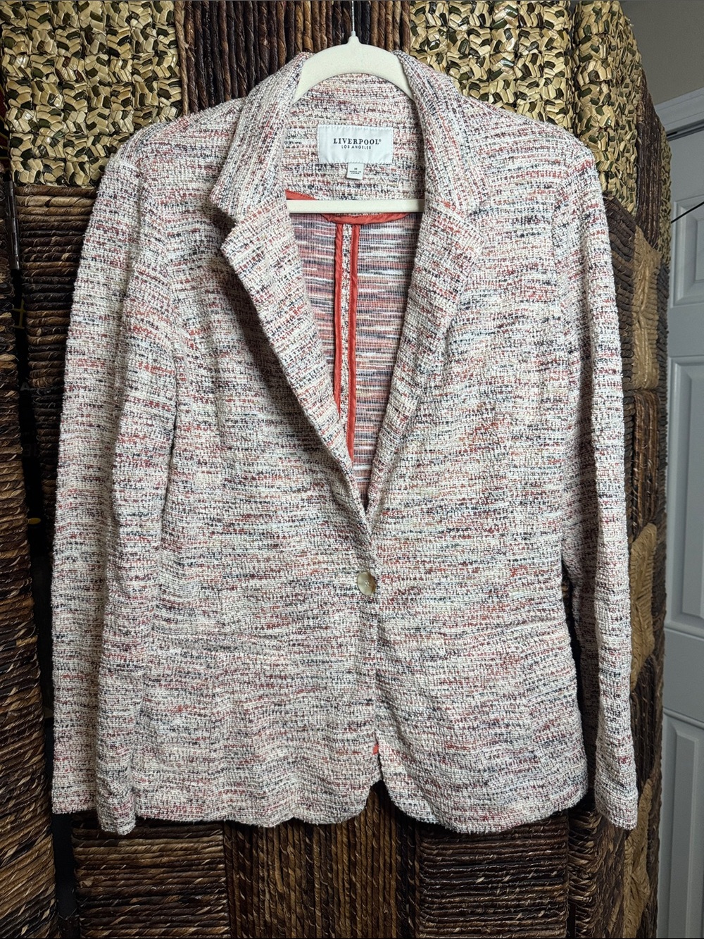 Liverpool Pink Multi Tweed Blazer Jacket
